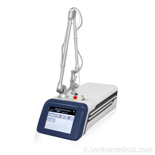 Portable acne wrinkle remover fractional CO2 laser equipment.
